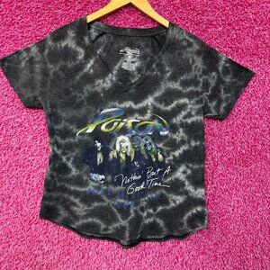 Poison Nothing But a Good Time Glam Metal Womens Tie Dye M